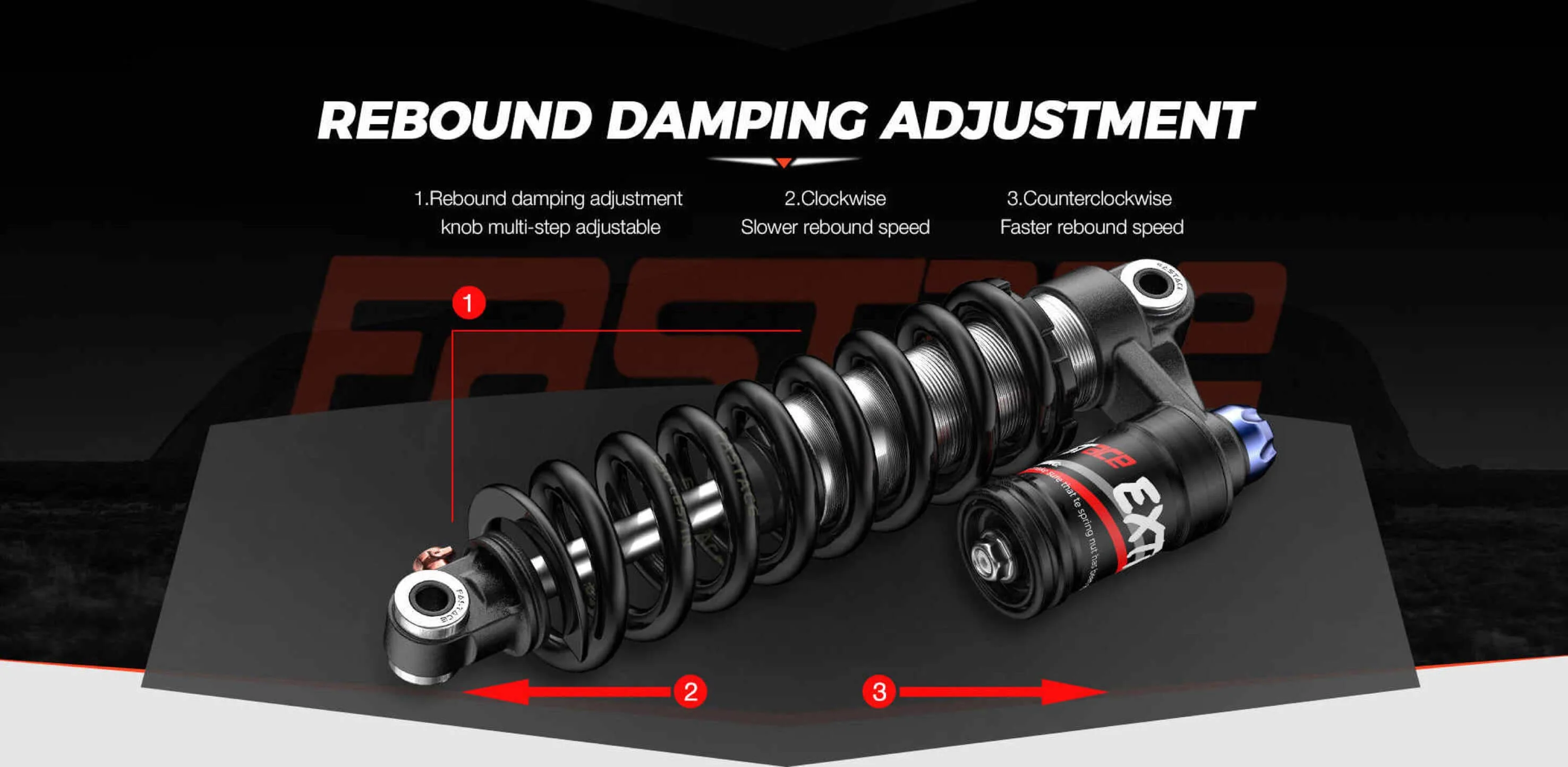 350lb Rear Shock for Motor Goat and Billy Goat - Image 10