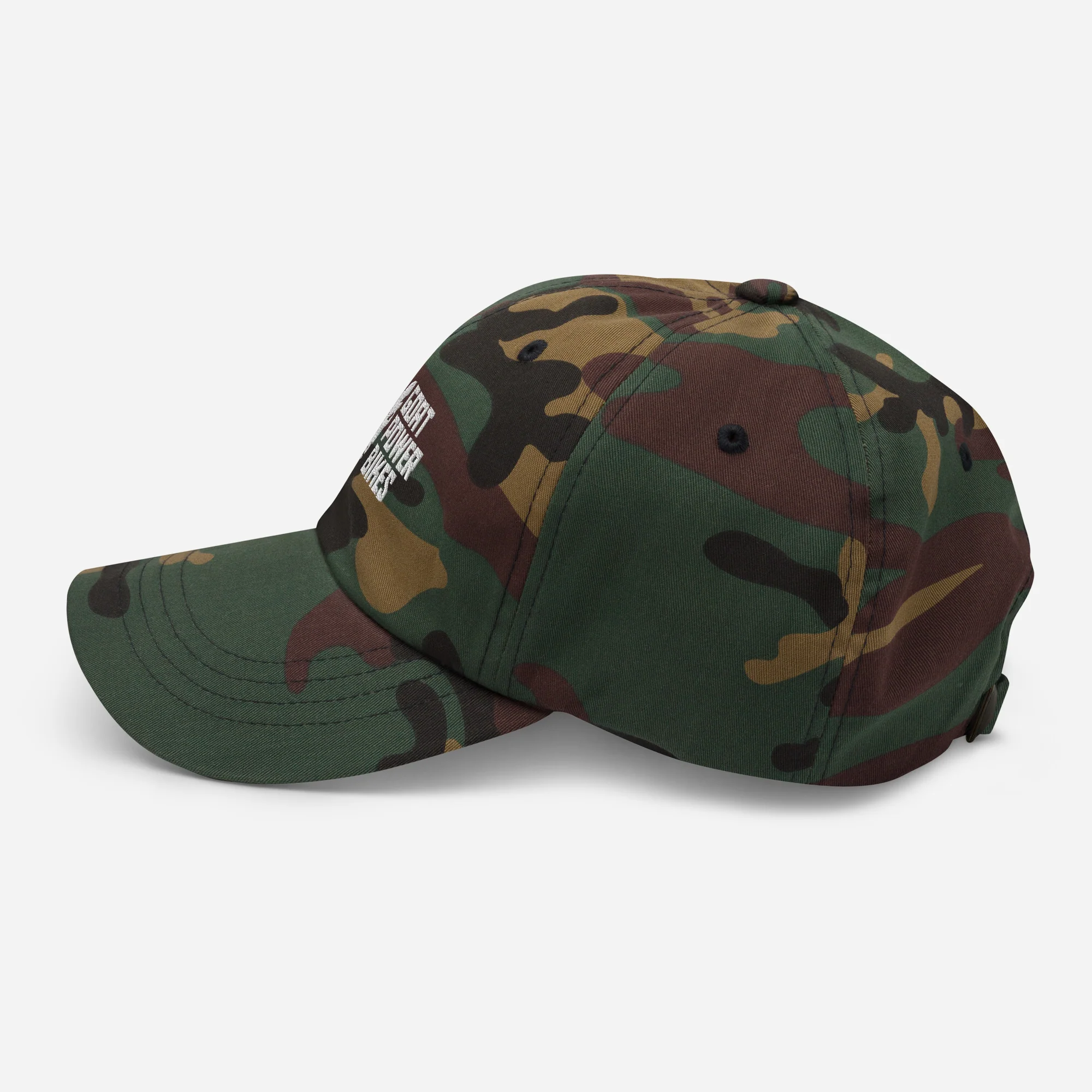 Dad Hat - White Embroidery - Image 12