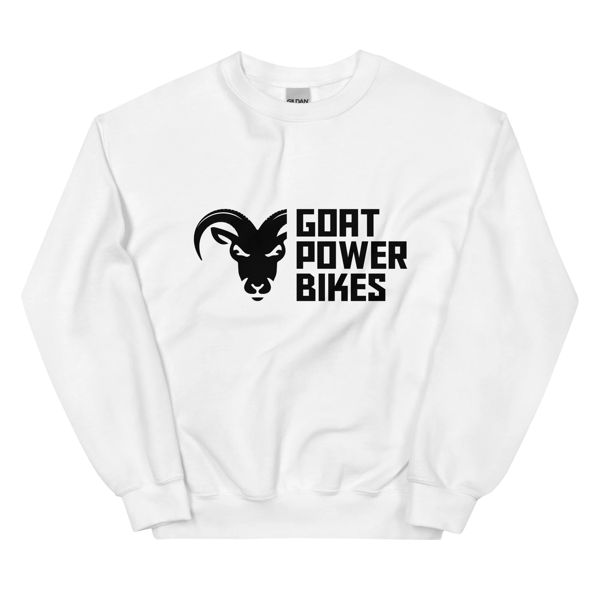 Full Black Logo Unisex Crewneck Sweatshirt - Image 11
