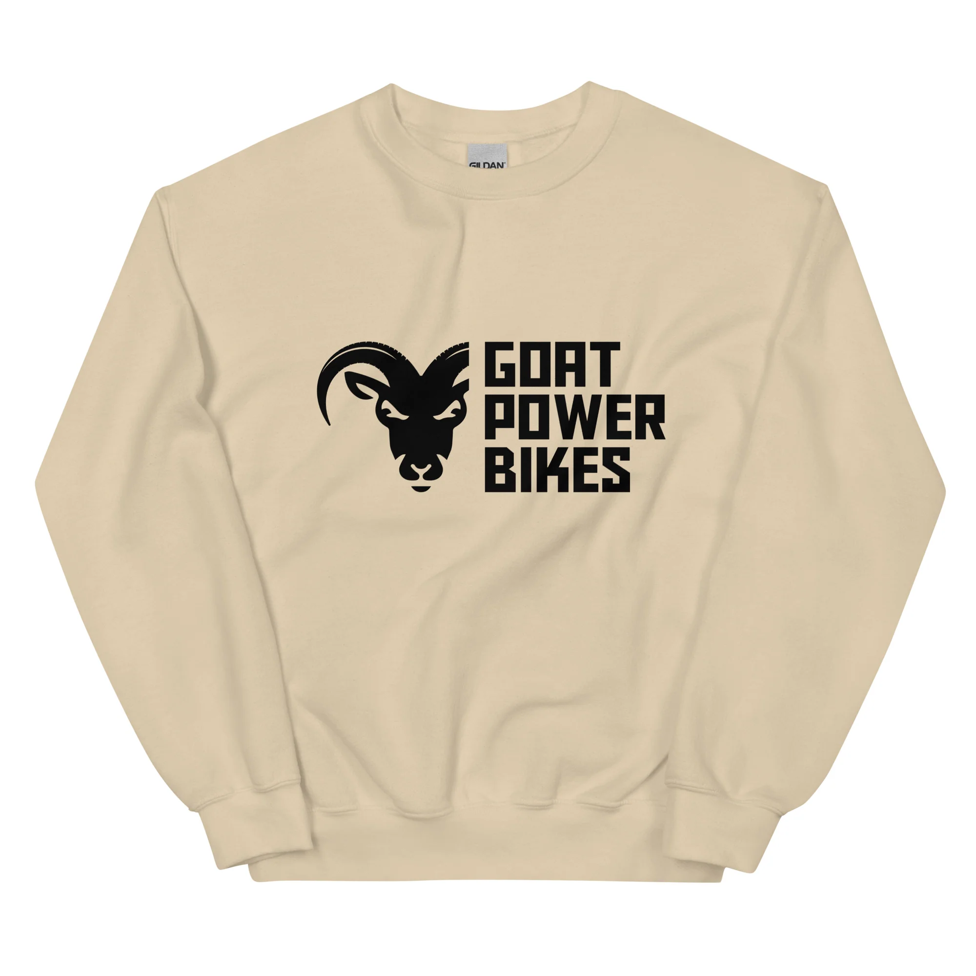 Full Black Logo Unisex Crewneck Sweatshirt - Image 9