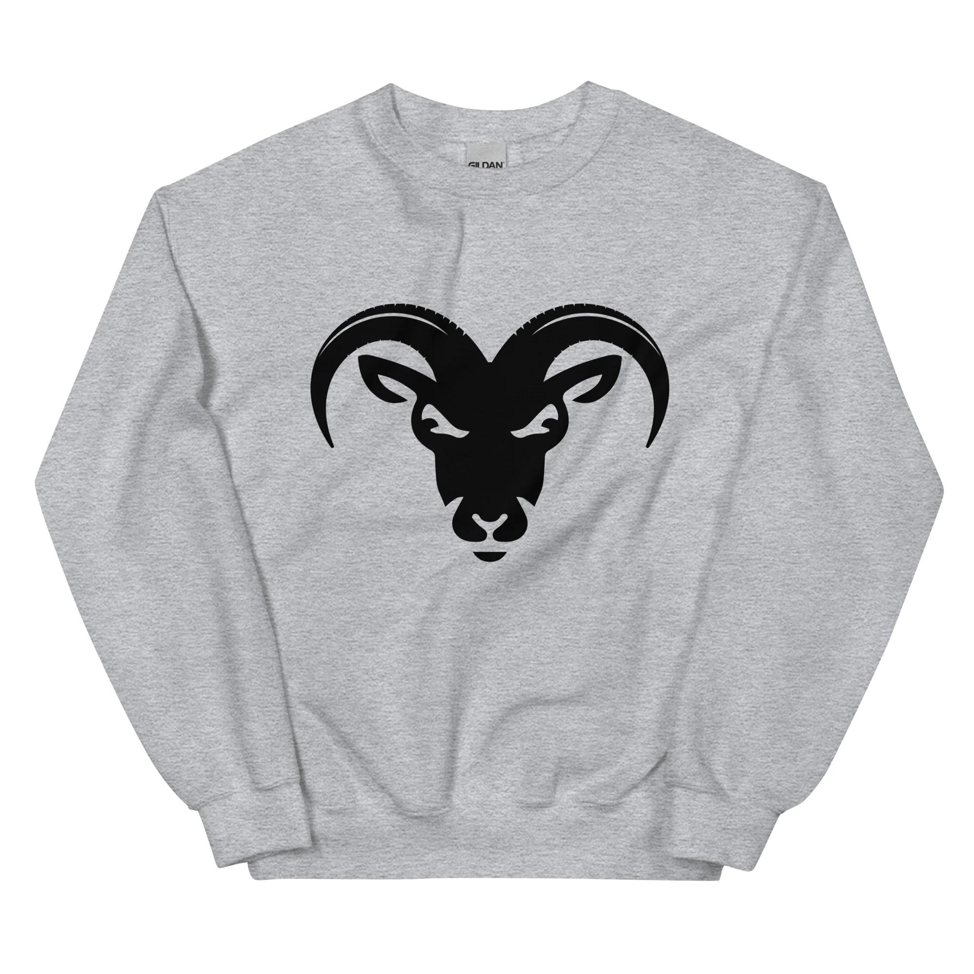 Full Black Symbol Unisex Crewneck Sweatshirt - Image 7